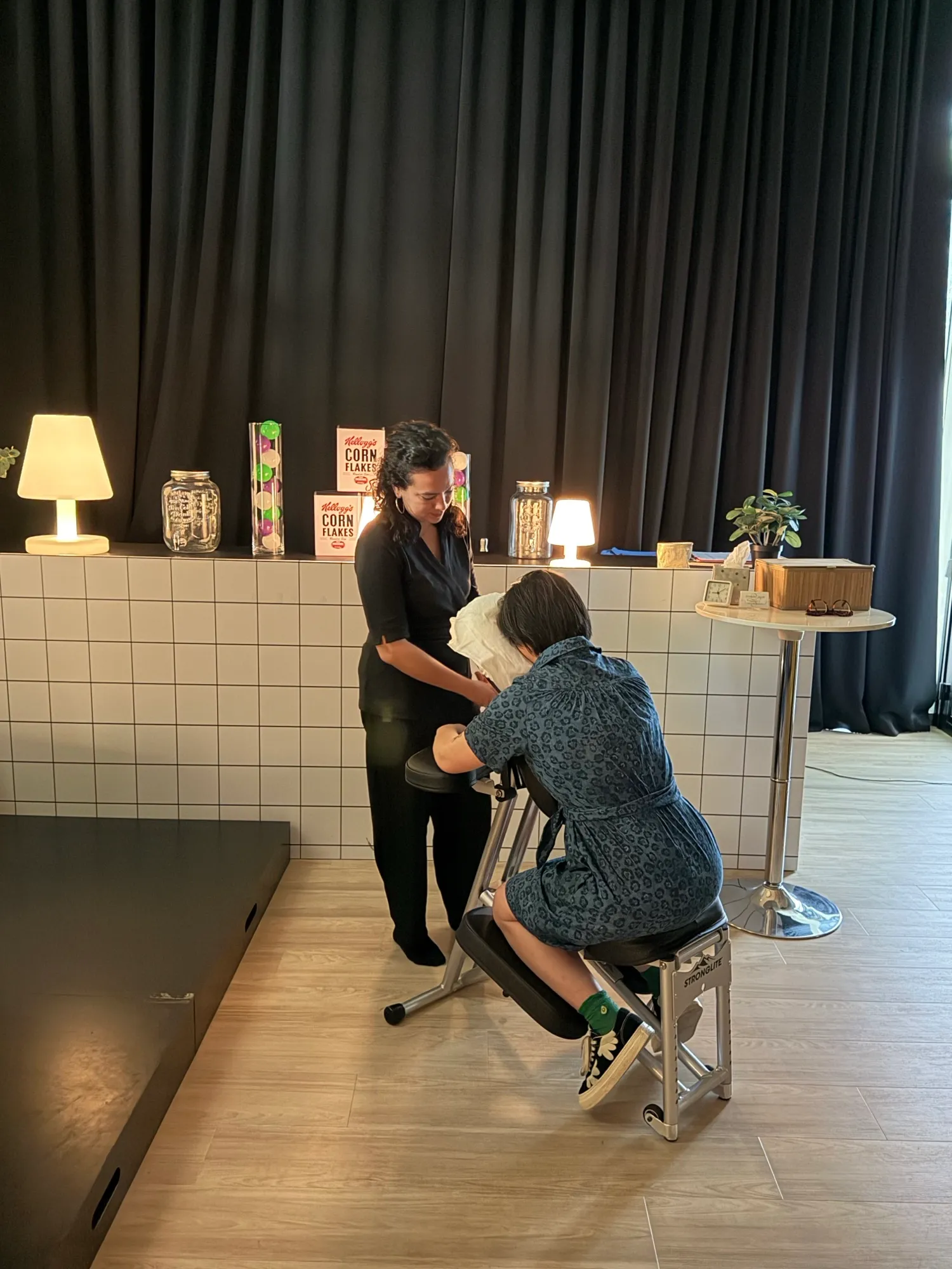 Soin Amma Assis pour les collaborateurs en entreprise